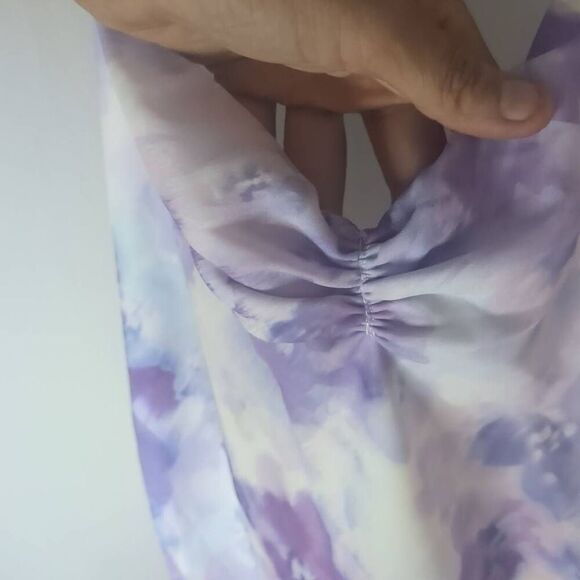 For Love and Lemons Zinnia Ganni Printed Midi Dress Sleeveless M Medium - Picture 5 of 8